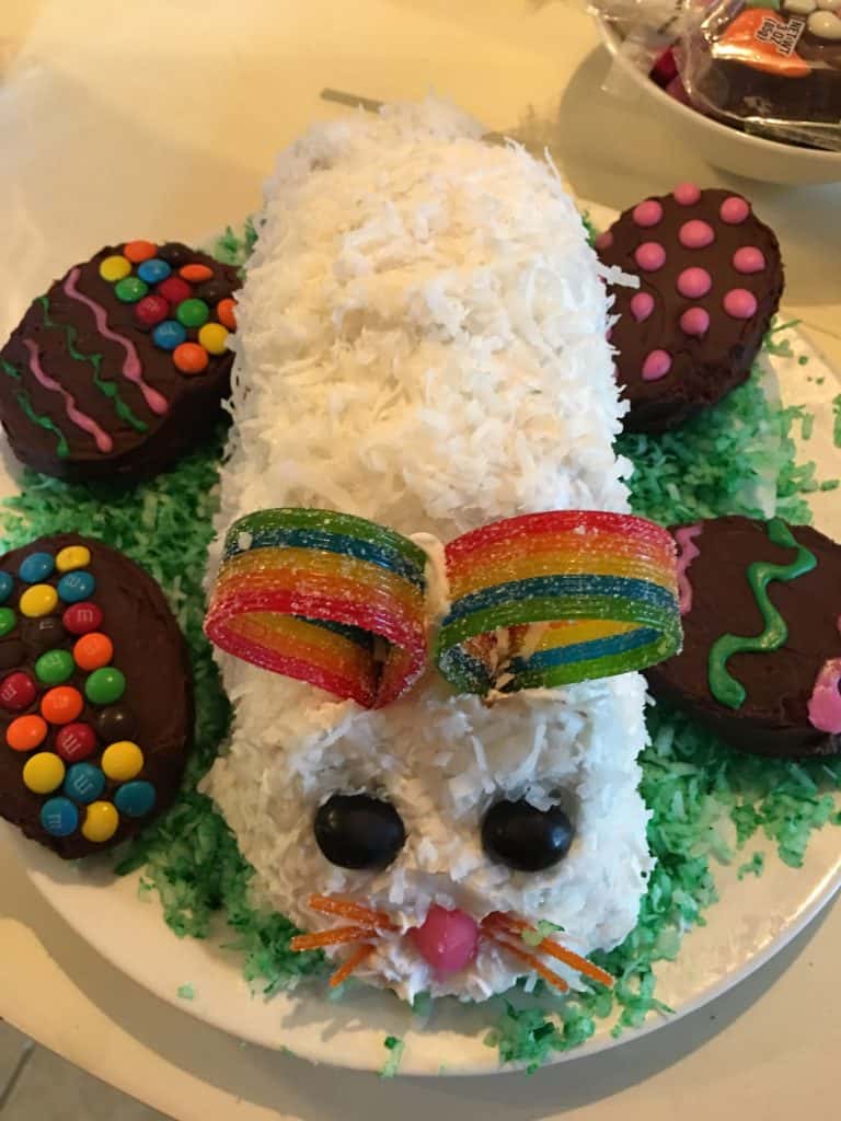 Easter Brunch Bunny Cake