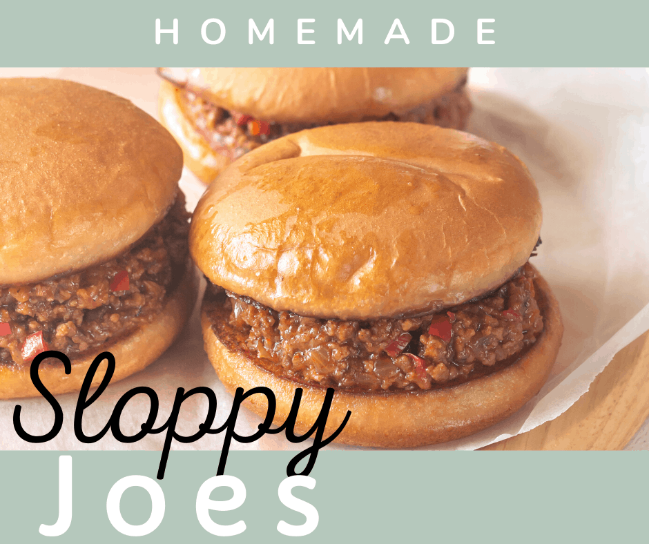 Homemade Sloppy Joes | The Happy Mustard Seed