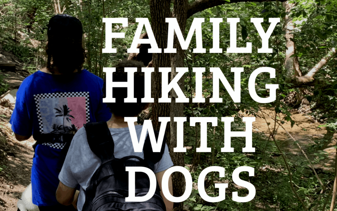 Family Hiking at River Place Natural Trail