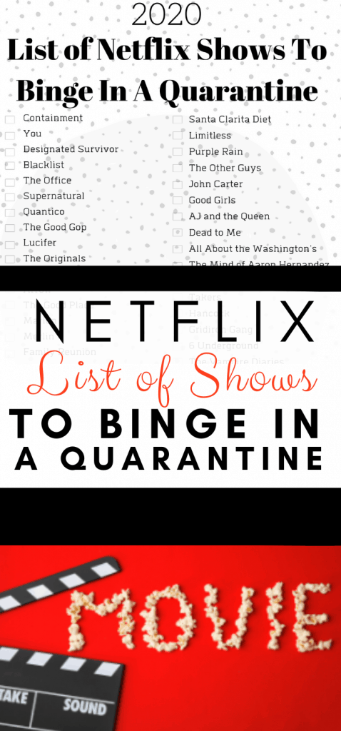 List of Netflix Shows To Binge In A Quarantine The Happy Mustard