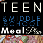 Meal Plan with Middle School and Teens