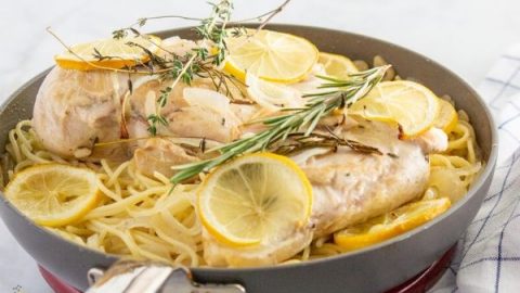 Lemon Chicken with Rosemary and Thyme recipe
