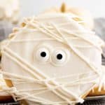 Easy Mummy Shortbread Cookies