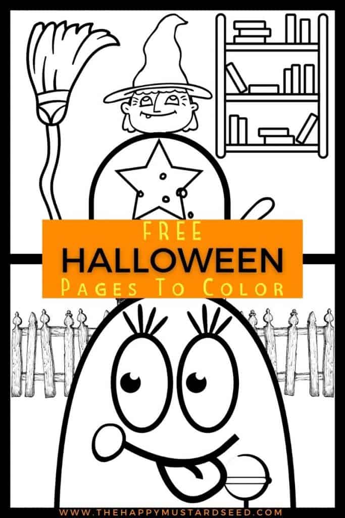 free Halloween printable coloring pages
