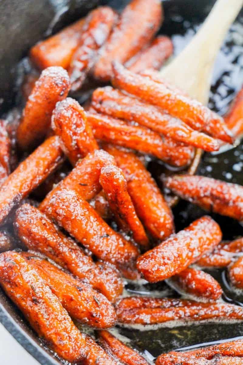 OldFashioned Candied Carrots The Happy Mustard Seed