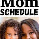 Stay at home mom schedule
