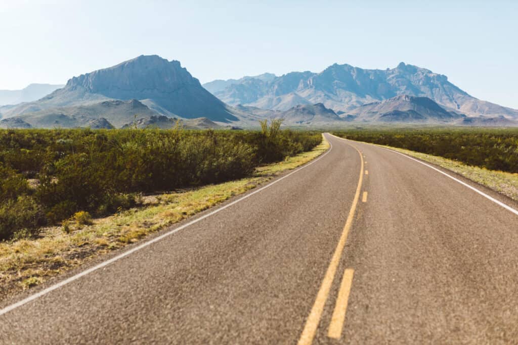 family road trip in Texas