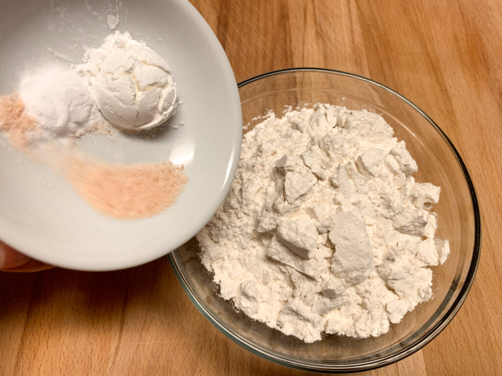 dry-ingredients-for-sourdough-lemon-cookies