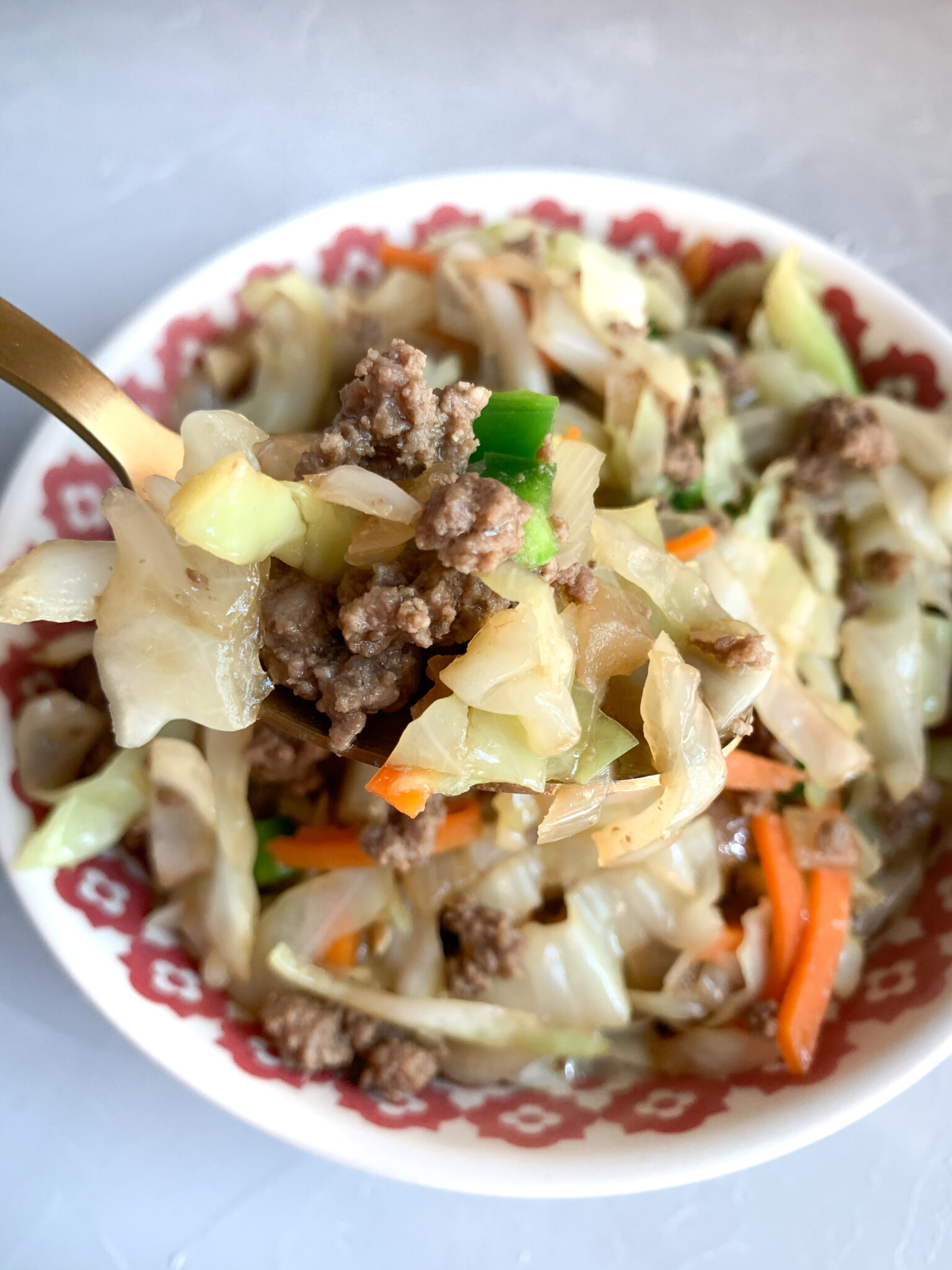 Egg Roll In a Bowl - The Happy Mustard Seed