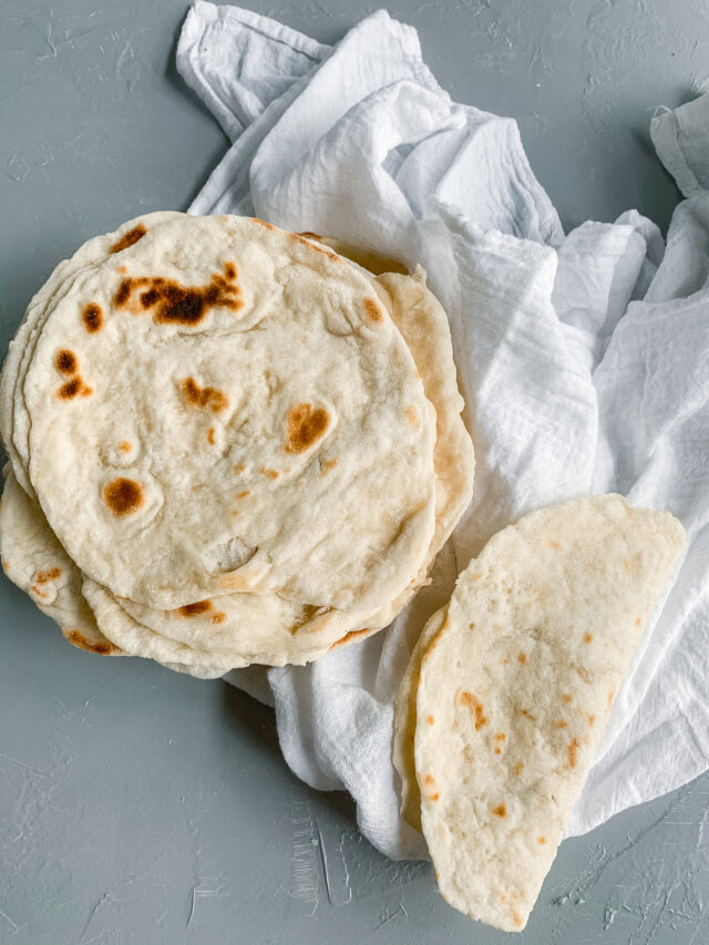 Sourdough Discard Tortillas The Happy Mustard Seed