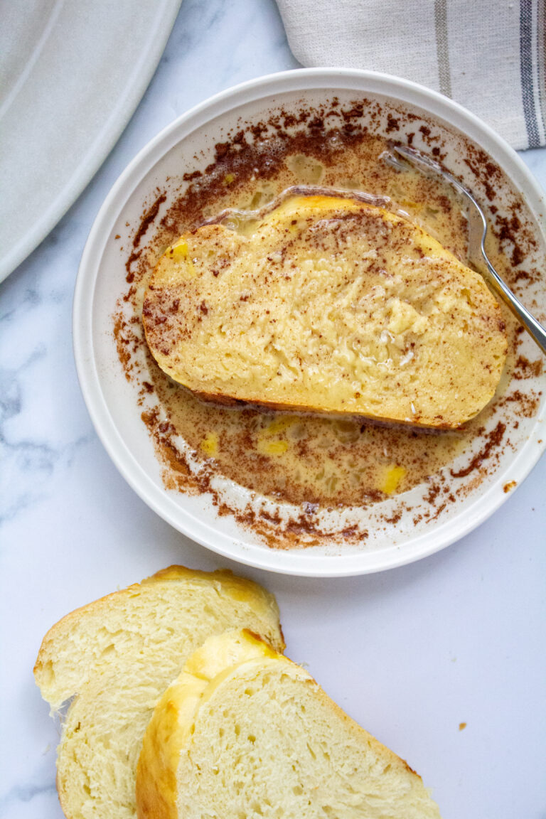 Sourdough French Toast (using Sourdough Challah Bread) The Happy