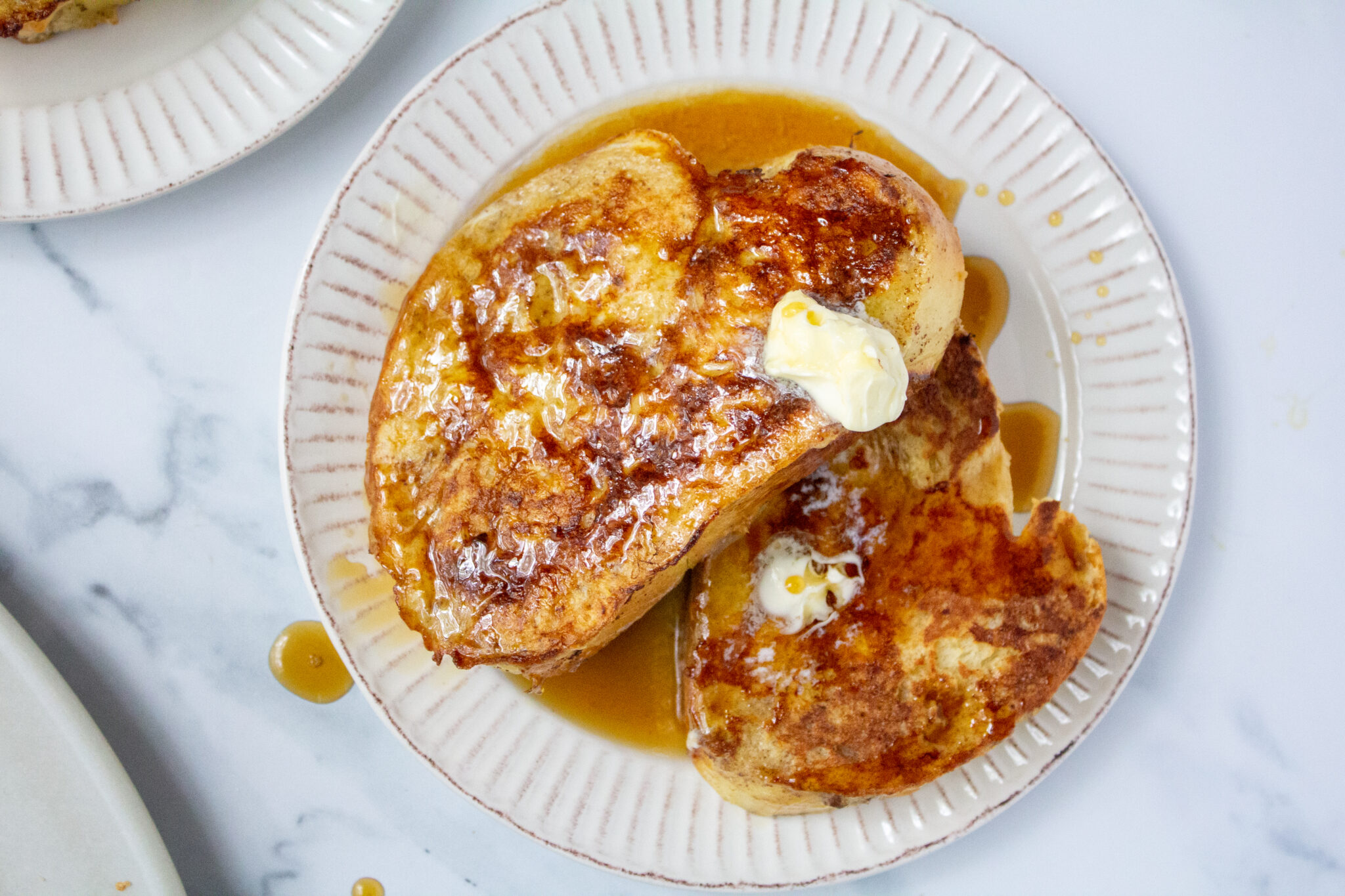 Sourdough French Toast (using Sourdough Challah Bread) The Happy