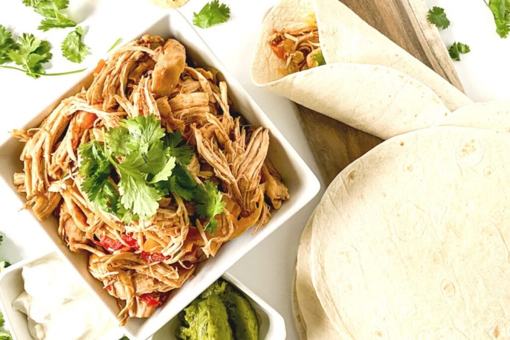 chicken fajitas