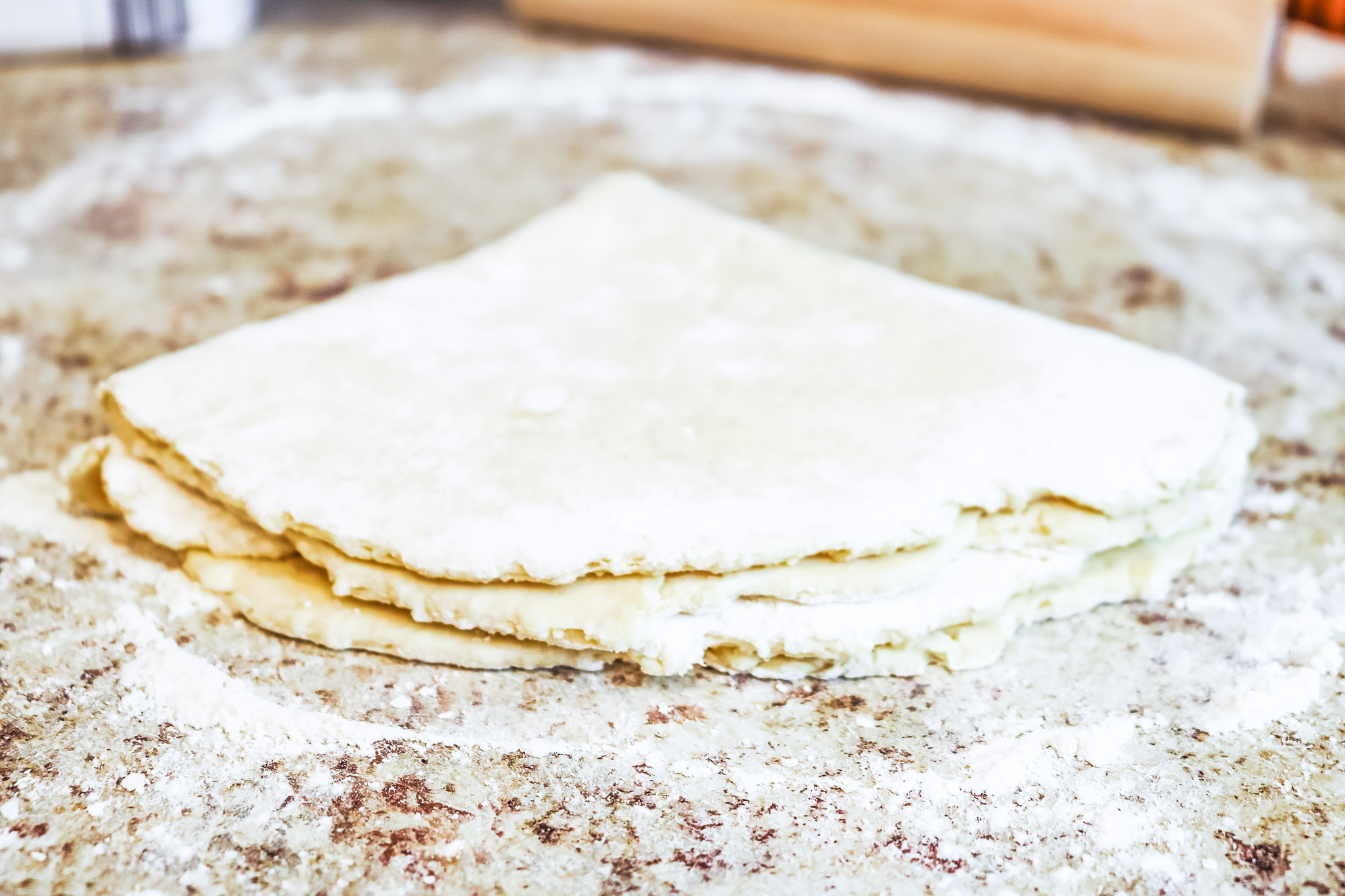 dough for sourdough galette