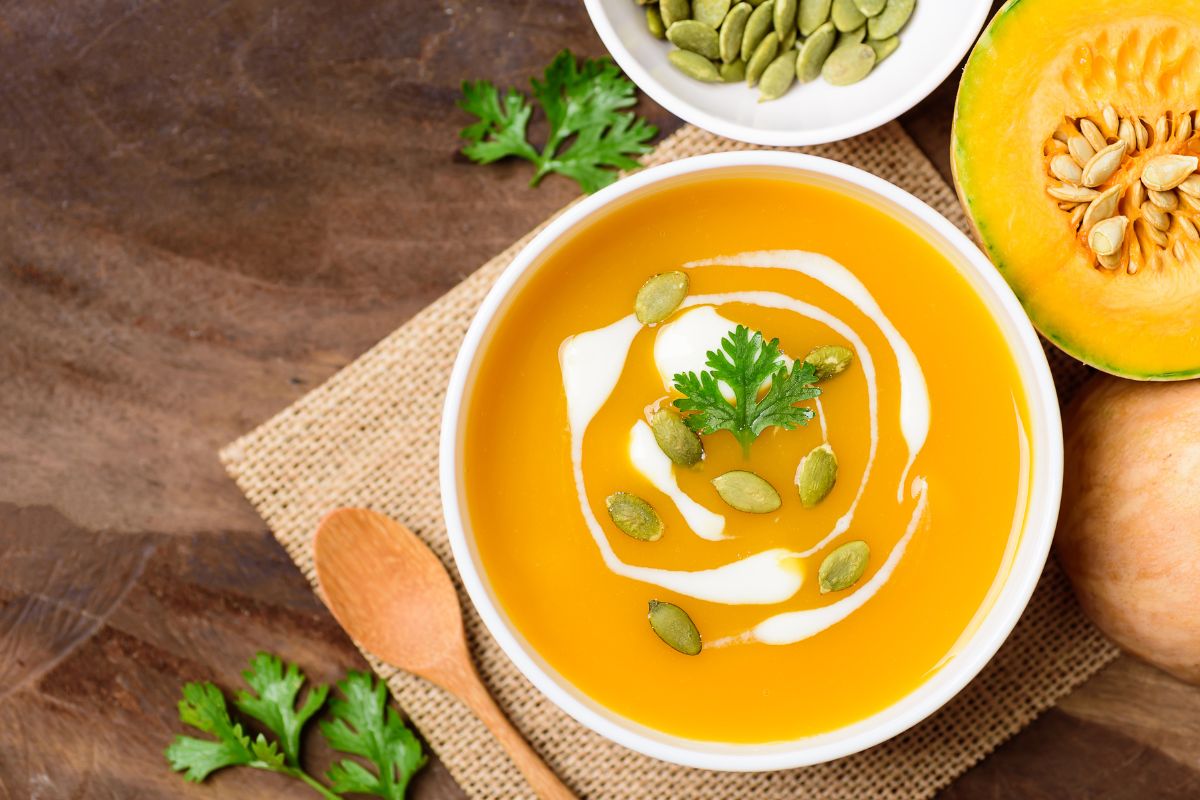 Butternut squash soup