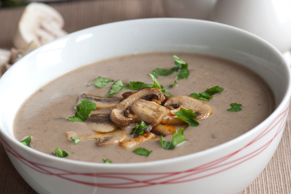 Mushroom soup